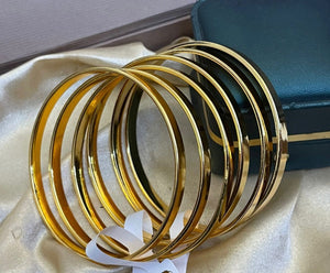 6 PIECES BANGLES SET