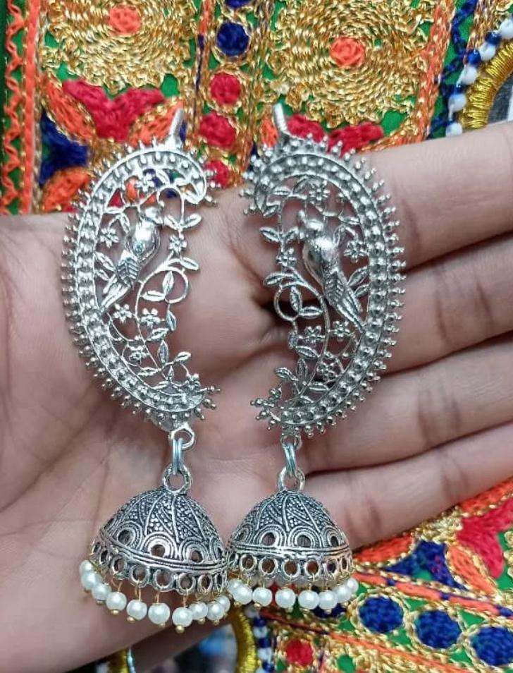 OXIDIZED EARRINGS